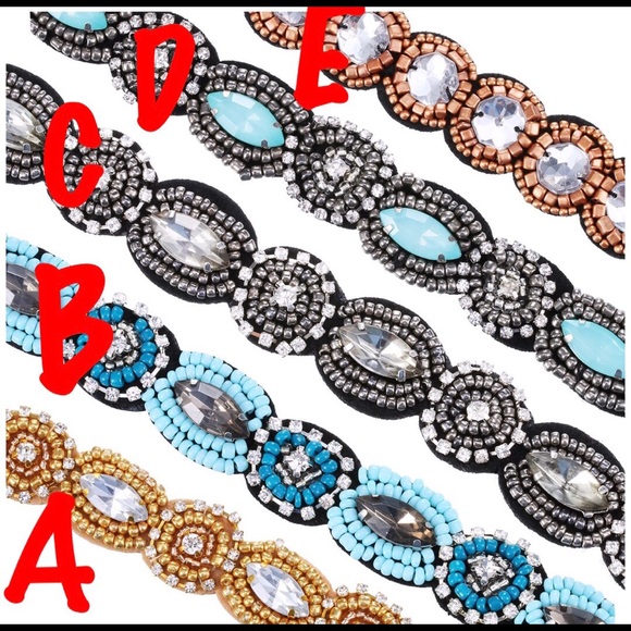 Handmade Jewel Headband - Picture 2 of 2